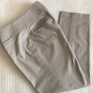 Grey, black and white Ann Taylor Loft pants